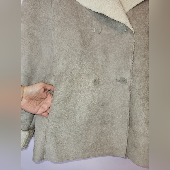 WEATHERPROOF Women's Suede Winter Jacket, size L - Picture 5 of 13